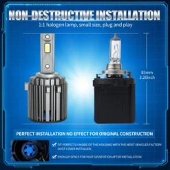 Merkloos Volkswagen Led H7 Koplampen Dimlicht 6000K 120W Donkergrijs (set) [Golf 6 / 7 - Passat - Touran - Tiguan - T-ROC] -Auto-Onderdelen 1196x1200 7