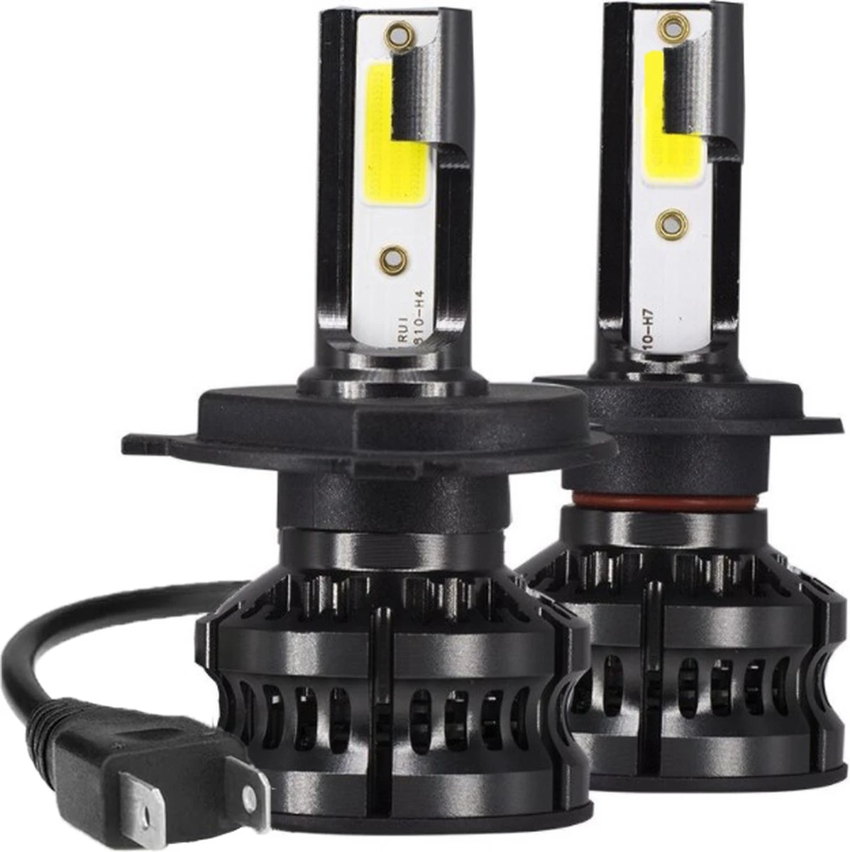 H4 LED 8000K Witte Koplampen - High Power Plus 3 H4 LED 8000K Witte Koplampen - High Power Plus