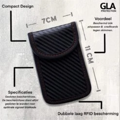 Merkloos RFID Autosleutel Beschermhoes - 2 Stuks - Keyless Entry - Auto-accessoires - Sleuteltasje - Sleuteletui - Pasjehouder -Auto-Onderdelen 1198x1200 28