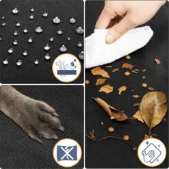 Kingsleeve Kofferbak Bescherming - Universeel 600D Oxford – Zwart -Auto-Onderdelen 1198x1200 30