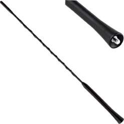 Auto Antenne Spriet Aluminium - Dakantenne - 5mm - Zwart