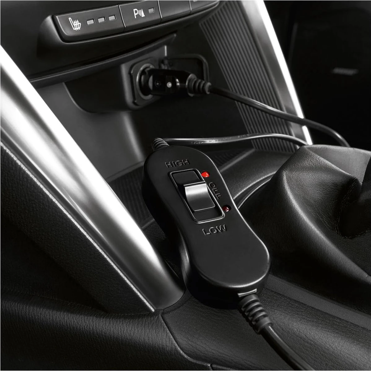 Ultimate Speed Warmte Autostoel Mat - Verwarmingskussen Kussen Auto - 12V Auto Verwarming Zitkussen - 12 Volt Kussen Rug Nek Shouders - Stoelverwarming Bureaustoel Bank - 2 Standen 98 X 48 X 1.6 Zwart 9 Ultimate Speed Warmte Autostoel Mat - Verwarmingskussen Kussen Auto - 12V Auto Verwarming Zitkussen - 12 Volt Kussen Rug Nek Shouders - Stoelverwarming Bureaustoel Bank - 2 Standen 98 X 48 X 1.6 Zwart - Afbeelding 7