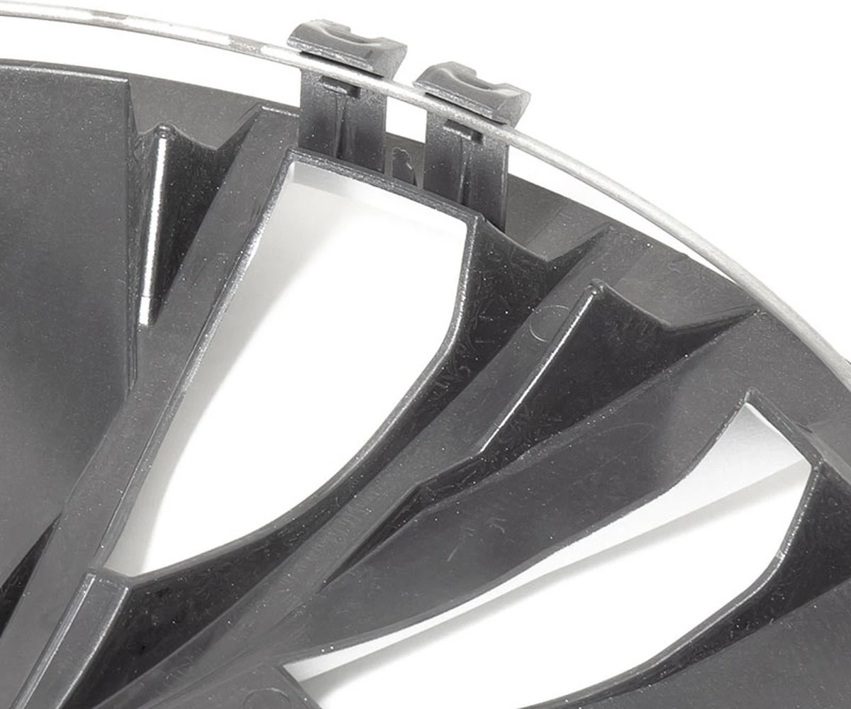 Wieldoppen Lion Zwart - 15 Inch - 4 Stuks 4 Wieldoppen Lion Zwart - 15 Inch - 4 Stuks - Afbeelding 2