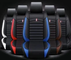 Merkloos Leren Stoelhoes Auto Blauw