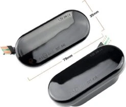 Merkloos LED Dynamic Zijknipperlichten Voor Seat Ibiza 6L - Cordoba - Toledo 1M - Leon 1M / 14805294 / Smoke - Zwart -Auto-Onderdelen 1200x1018 3