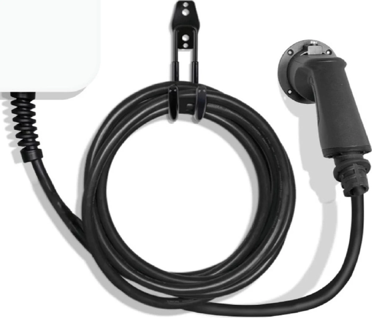 Ophanghaak Voor Laadkabel Elektrische Auto Zwart | Laadkabel Ophangbeugel | Ophangen Laadkabel | Laadkabel Haak 6 Ophanghaak Voor Laadkabel Elektrische Auto Zwart | Laadkabel Ophangbeugel | Ophangen Laadkabel | Laadkabel Haak - Afbeelding 4