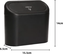 Subbie Luxe Auto Prullenbak - Mini Prullenbak - Draagbare Voertuig Prullenbak - Car Trash Can - Auto Accessoires - Autoprullenbak - Anti Lek Bak - Vuilnisbak - Handige Organizer -Auto-Onderdelen 1200x1034 2