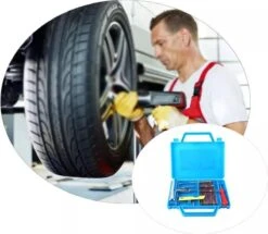 TLVX Luxe Auto Banden Reparatie Set – Proppenschieter – Autoband Reparatie Set – Band Auto Repareren – Spijker Uit Band Halen – Schroef Autoband – Schroef In Band – Zelf Lekke Auto Band Repareren – Complete Bandenreparatie Kit -Auto-Onderdelen 1200x1044 2
