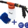Timto Schuimapparaat Voor Tuinslang - Schuimsproeier - Auto Poets Producten - Autoshampoo - Autowas - Snow Foam - Foam Gun - Wassen - Gardena Aansluiting - Spuitpistool - Foam Cannon - Sproeier - Auto Spuit – Wasstraat - Autospuit - Lance