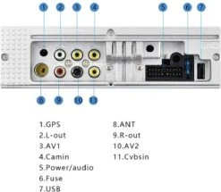 TechU™ Autoradio Met Klapscherm T96 Touchscreen – 1 Din Met Afstandsbediening – 7 Inch Kleuren Display – Bluetooth – AUX – USB – SD – FM Radio – Handsfree Bellen 27 TechU™ Autoradio Met Klapscherm T96 Touchscreen – 1 Din Met Afstandsbediening – 7 Inch Kleuren Display – Bluetooth – AUX – USB – SD – FM Radio – Handsfree Bellen -Auto-Onderdelen 1200x1046