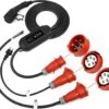 Merkloos Mobiele Lader 11kW | Type 2 Naar CEE Krachtstroom Stekker | 16A 3 Fase + Gratis Adapters -Auto-Onderdelen 1200x1047