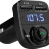 Eisenz EZ800 Bluetooth FM Transmitter, CarKit , Bluetooth Mp3 Player Play Modes / Hands-free Bellen / TF Kaart / USB Auto Lader / USB Flash Drive / AUX Input / Bluetooth Carkit -Auto-Onderdelen 1200x1047 2
