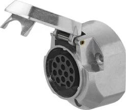 Proplus Stekkerdoos - 13-polig - Staal - Jaeger Zilver