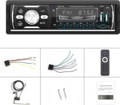TechU™ Autoradio T93 – 1 Din Met Afstandsbediening – 7 Kleuren LCD Display – Bluetooth – AUX – USB – SD – DAB DAB+ FM Radio – Handsfree Bellen 23 TechU™ Autoradio T93 – 1 Din Met Afstandsbediening – 7 Kleuren LCD Display – Bluetooth – AUX – USB – SD – DAB DAB+ FM Radio – Handsfree Bellen -Auto-Onderdelen 1200x1056