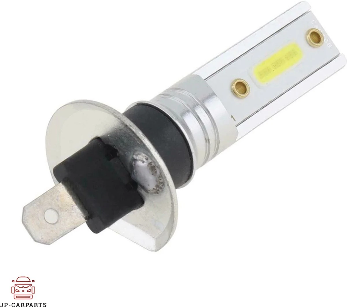 JP-CarParts Auto Koplampen Set Universeel - H1 LED 6500K Wit - 1200 Lumen - 2x 12 Watt 12-24V - 2 Stuks 4 JP-CarParts Auto Koplampen Set Universeel - H1 LED 6500K Wit - 1200 Lumen - 2x 12 Watt 12-24V - 2 Stuks - Afbeelding 2