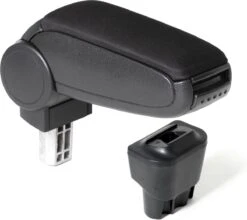 Cargoods Armsteun Geschikt Voor Volkswagen Caddy 2003-2020 En Touran 2003-2015 - Zwart Stof - Op Maat