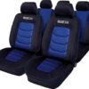 Stoelhoezenset Sparco Zwart / Blauw (11-delig) (ook Geschikt Voor Side-Airbags) 1 Stoelhoezenset Sparco Zwart / Blauw (11-delig) (ook Geschikt Voor Side-Airbags) -Auto-Onderdelen 1200x1069 1