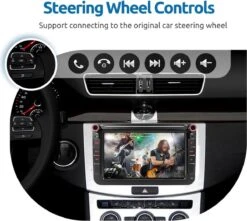 Carplay - Android Auto - Rns510 Geschikt Voor Volkswagen - Autoradio Met Bluetooth - 2gb+32gb - HD Achteruitrijcamera -Auto-Onderdelen 1200x1073