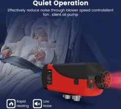 Merkloos Standkachel | 12V 2KW | Diesel Luchtverwarmer Voor Auto Vrachtwagen -Auto-Onderdelen 1200x1077 7