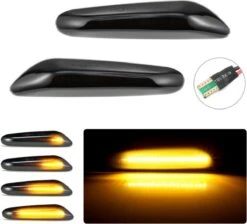 Merkloos LED Dynamic Zijknipperlichten Voor BMW E90 E91 E92 E93 E60 E87 E82 E46 – Smoke / Zwart 11 Merkloos LED Dynamic Zijknipperlichten Voor BMW E90 E91 E92 E93 E60 E87 E82 E46 – Smoke / Zwart -Auto-Onderdelen 1200x1086 3