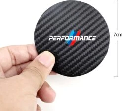 Merkloos Set Van 2 Bekerhouder Inleggers - Performance - Carbon Look - Geschikt Voor BMW - Past Bij Oa. BMW 1-serie / 3-serie / 5-serie / E46 / E90 / E92 / M3 / M4 / M5 / X1 / X3 / X5 - Carbon Bekerhouders Onderzetters - Zwart Met Rood - Auto Accessoires -Auto-Onderdelen 1200x1087 4