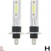JP-CarParts Auto Koplampen Set Universeel - H1 LED 6500K Wit - 1200 Lumen - 2x 12 Watt 12-24V - 2 Stuks