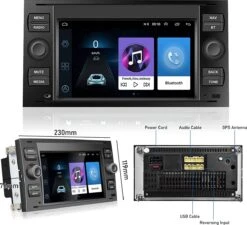 Ford Focus Autoradio Navigatie | Bluetooth | Fiësta Transit Connect C-Max