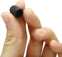 20 Universele Zwarte Ventieldopjes Voor De Auto / Scooter - Kunststof Ventieldoppen - Ventieldop - ZWART