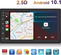 2 Din Autoradio CarPlay Draadloos - Android 10.1 -Auto-Onderdelen 1200x1097 1