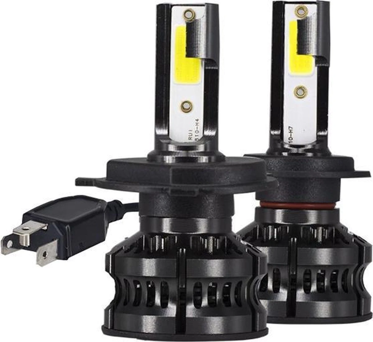 H4 LED 8000K Witte Koplampen - High Power Plus 7 H4 LED 8000K Witte Koplampen - High Power Plus - Afbeelding 5