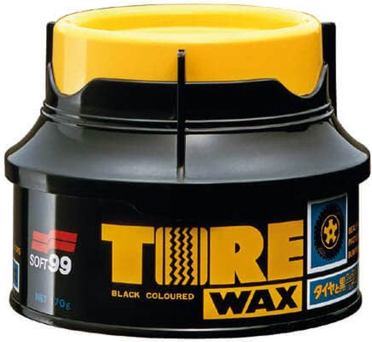 Soft99 Tire Black Wax - 170gram 4 Soft99 Tire Black Wax - 170gram - Afbeelding 2