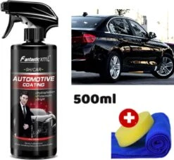 Keramische Coating Auto Fles 500ML / Auto Polish / Nano Coating / Auto Polijsten / Car Polish Spray Kit / Top Coating / Quick Nano-Coating / Auto Wax / Auto Reiniging / Car Cleaning / Vuilafstotende Coating / Langdurige Bescherming -Auto-Onderdelen 1200x1105 2