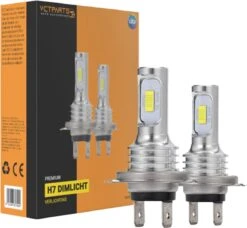 Merkloos Dimlicht LED H7 8000k Wit (set) [Witte Koplampen - Witte Dimlichten] -Auto-Onderdelen 1200x1106 6