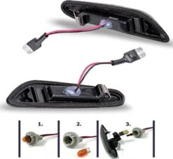 Merkloos LED Dynamic Zijknipperlichten Voor BMW E90 E91 E92 E93 E60 E87 E82 E46 – Smoke / Zwart 15 Merkloos LED Dynamic Zijknipperlichten Voor BMW E90 E91 E92 E93 E60 E87 E82 E46 – Smoke / Zwart -Auto-Onderdelen 1200x1108 1