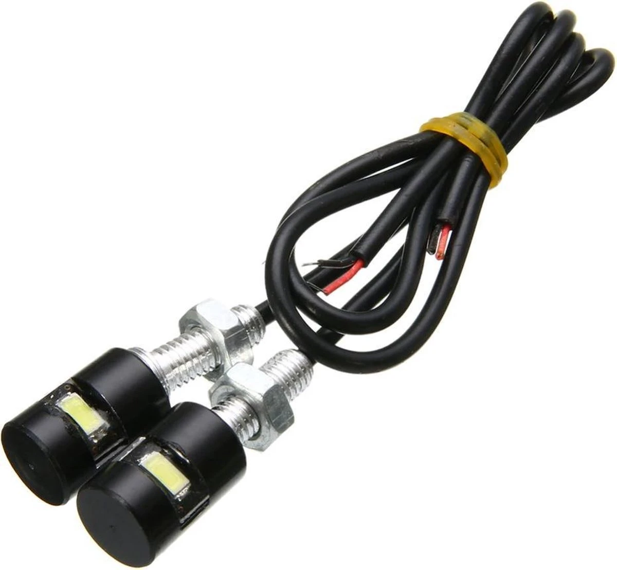 LED Kentekenverlichting Voor Motor & Scooter - Kentekenplaatverlichting - Universeel - 6500K 3 LED Kentekenverlichting Voor Motor & Scooter - Kentekenplaatverlichting - Universeel - 6500K