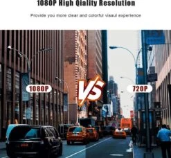 TechU™ Dashcam Dual Camera – M18 – Dashboardcamera – 3 Inch Full HD Scherm – Nachtvisie – Looprecording – Bewegingssensor – G-sensor – Parkeermonitor – Incl. Achteruitrijcamera - Voor Auto -– Kerst & Kerstcadeau -Auto-Onderdelen 1200x1110 1