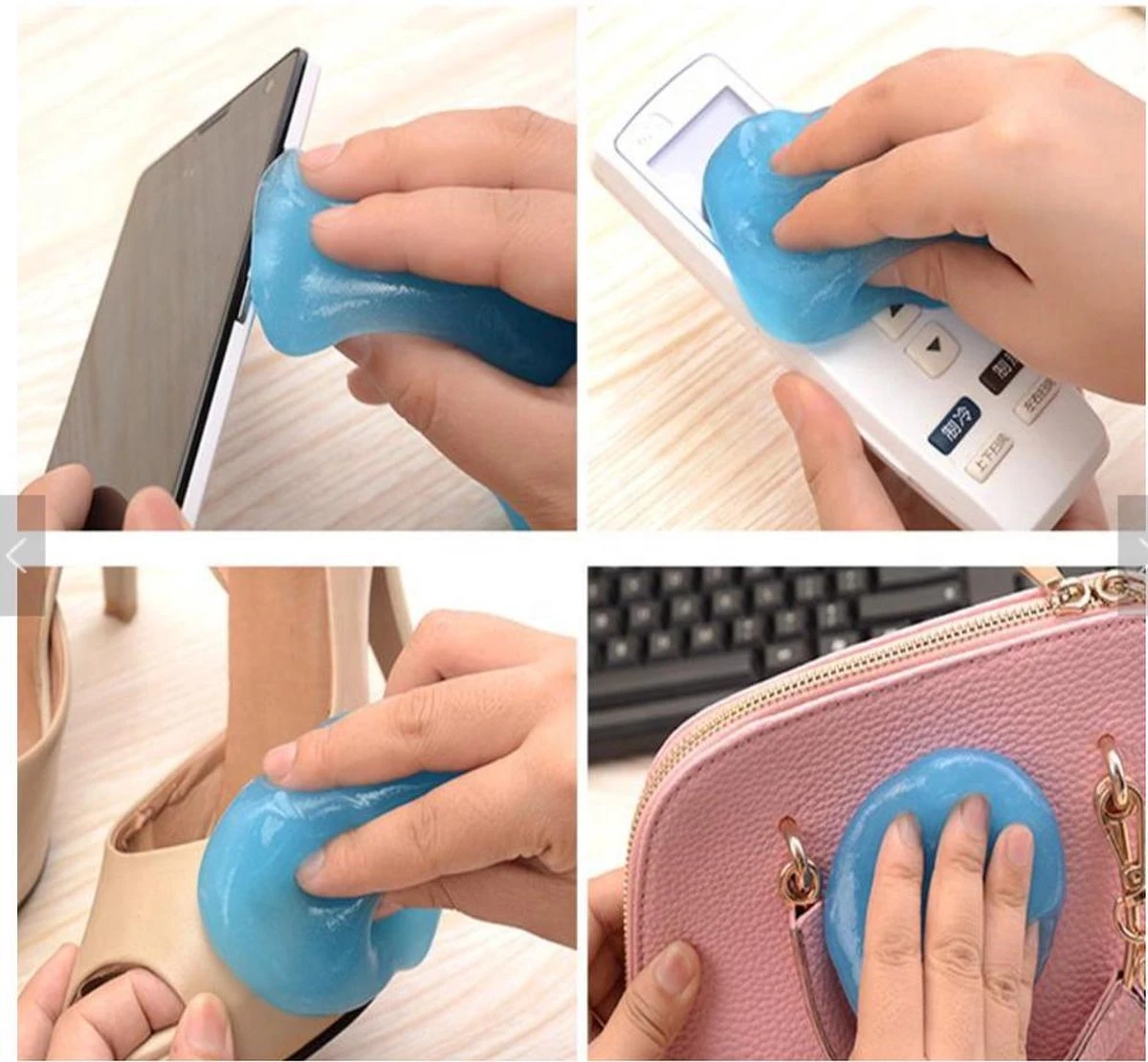 Merkloos Schoonmaak Gel - Multifunctionele Stof Gel - Auto Interieur Schoonmaker - Toetsenbord Gel - Toetsenbord Schoonmaker - Stof Weghalen - Moeilijke Plekken Stof Weghalen - Slijm - Schoonmaak Slijm 4 Merkloos Schoonmaak Gel - Multifunctionele Stof Gel - Auto Interieur Schoonmaker - Toetsenbord Gel - Toetsenbord Schoonmaker - Stof Weghalen - Moeilijke Plekken Stof Weghalen - Slijm - Schoonmaak Slijm - Afbeelding 2