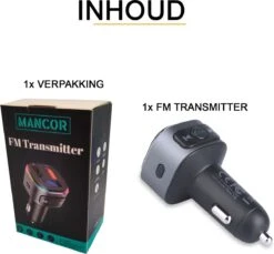 FM Transmitter Carkit Bluetooth Auto -Auto-Onderdelen 1200x1111 2