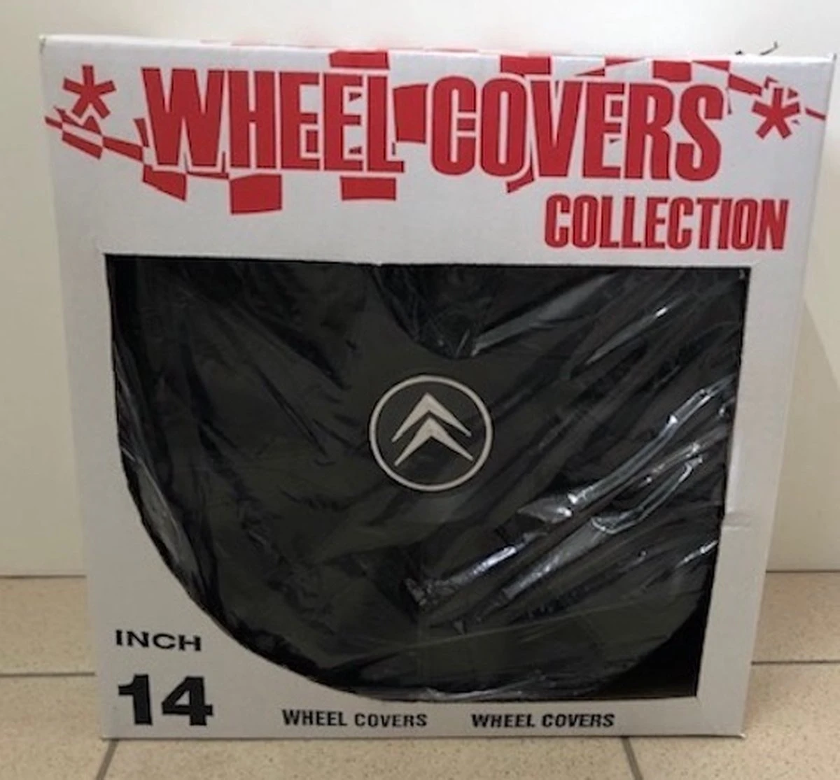 Wieldoppen Citroen C1 14 Inch Zwart (Set Van 4 Wieldoppen) 5 Wieldoppen Citroen C1 14 Inch Zwart (Set Van 4 Wieldoppen) - Afbeelding 3