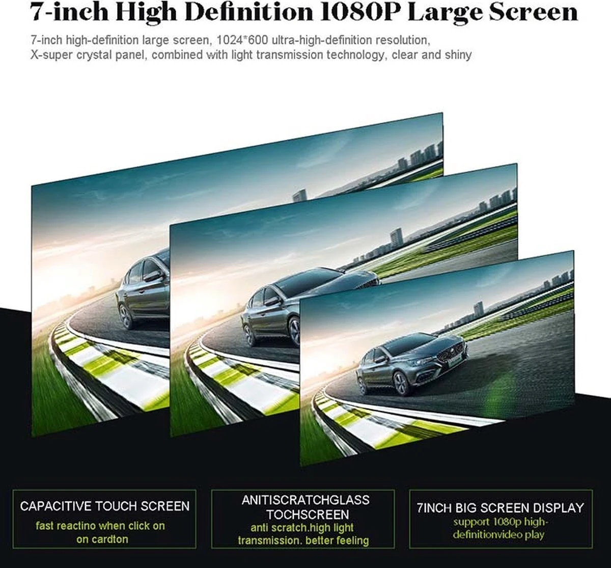 TechU™ Autoradio Met Klapscherm T96 Touchscreen – 1 Din Met Afstandsbediening – 7 Inch Kleuren Display – Bluetooth – AUX – USB – SD – FM Radio – Handsfree Bellen 9 TechU™ Autoradio Met Klapscherm T96 Touchscreen – 1 Din Met Afstandsbediening – 7 Inch Kleuren Display – Bluetooth – AUX – USB – SD – FM Radio – Handsfree Bellen - Afbeelding 7