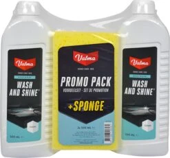 Valma Wash & Shine Promo Pack - 2x 500ml -Auto-Onderdelen 1200x1118 1