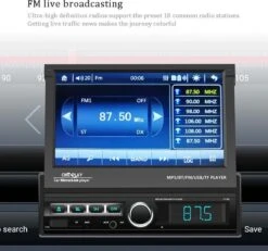 TechU™ Autoradio Met Klapscherm T96 Touchscreen – 1 Din Met Afstandsbediening – 7 Inch Kleuren Display – Bluetooth – AUX – USB – SD – FM Radio – Handsfree Bellen 19 TechU™ Autoradio Met Klapscherm T96 Touchscreen – 1 Din Met Afstandsbediening – 7 Inch Kleuren Display – Bluetooth – AUX – USB – SD – FM Radio – Handsfree Bellen -Auto-Onderdelen 1200x1121 3