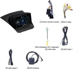 Navigatie Radio Ford Fiesta 2009-2017, Android 8.1, 9 Inch Scherm, Canbus, GPS, Wifi, Mirr -Auto-Onderdelen 1200x1127 1