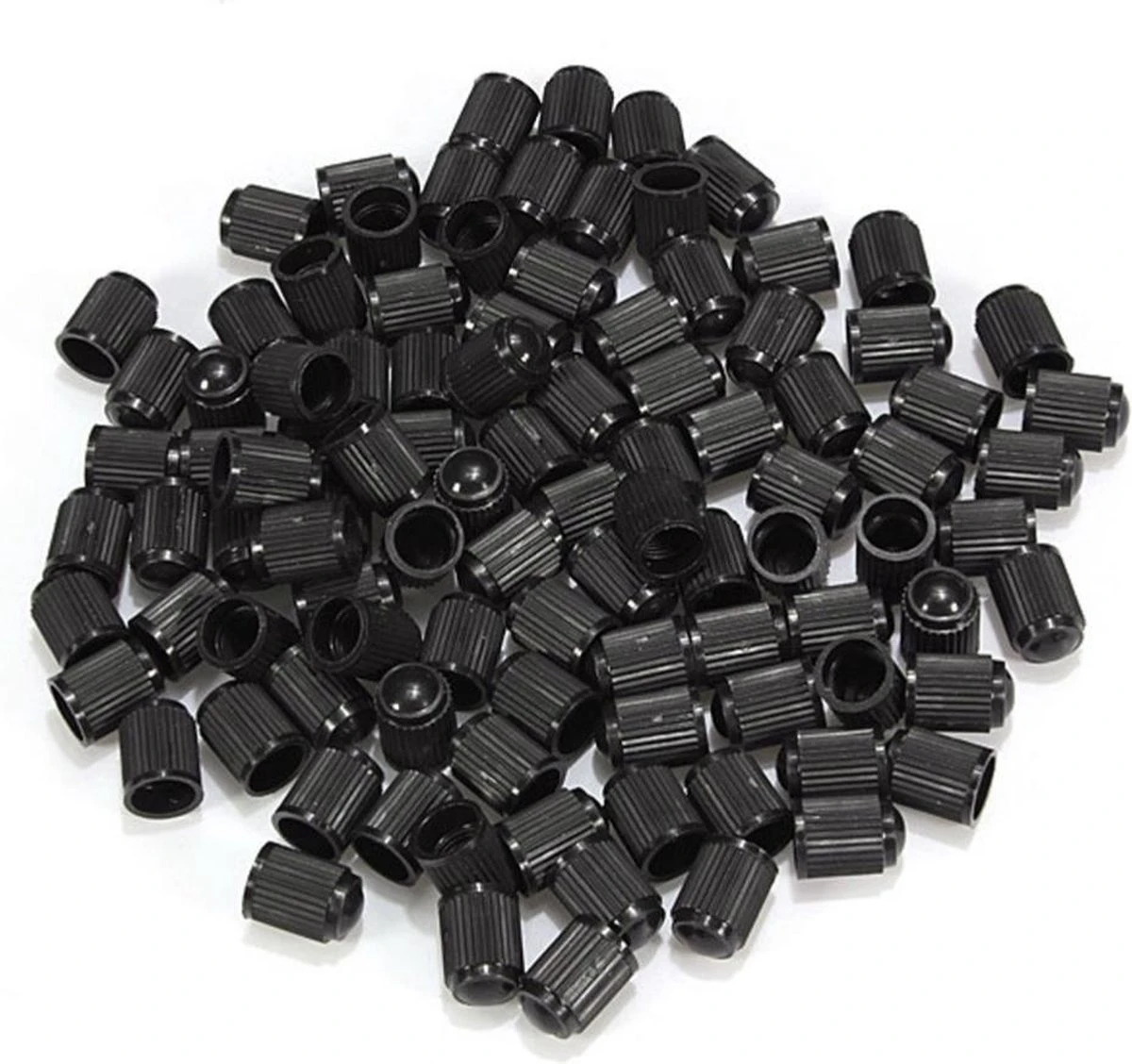 20 Universele Zwarte Ventieldopjes Voor De Auto / Scooter - Kunststof Ventieldoppen - Ventieldop - ZWART 8 20 Universele Zwarte Ventieldopjes Voor De Auto / Scooter - Kunststof Ventieldoppen - Ventieldop - ZWART - Afbeelding 6