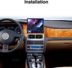 TechU™ T47 Autoradio Met Uitklap Scherm – 1 Din 7 Inch + Afstandsbediening – Bluetooth – USB – AUX – FM Radio – GPS Navigatie – Handsfree Bellen – Autoradio Met Scherm -Auto-Onderdelen 1200x1129 5