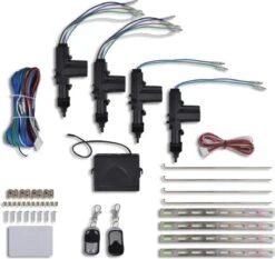 VIDAXL Centrale Deurvergrendeling Set + 2 Afstandsbedieningen -Auto-Onderdelen 1200x1131 1