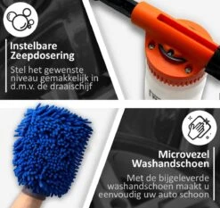 Timto Schuimapparaat Voor Tuinslang - Schuimsproeier - Auto Poets Producten - Autoshampoo - Autowas - Snow Foam - Foam Gun - Wassen - Gardena Aansluiting - Spuitpistool - Foam Cannon - Sproeier - Auto Spuit – Wasstraat - Autospuit - Lance -Auto-Onderdelen 1200x1132 3