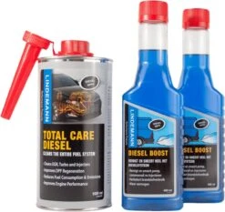 Lindemann Diesel Treatment Premium Bundle - Diesel Reiniger - Roetfilter Reiniger Diesel - DPF Cleaner - Carburateur Reiniger - Injector Reiniger - Motorolie Performance - Onderhoud & Verbeterde Motor Prestatie
