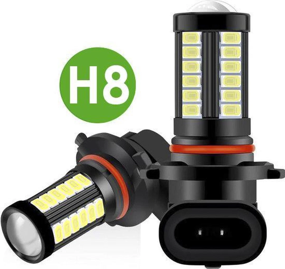 Merkloos H8 Autolamp LED - SET Van 2 Mistlampen - Super Helder WIT - LED CANBUS - Foutvrij - 12V - Mistlamp 6 Merkloos H8 Autolamp LED - SET Van 2 Mistlampen - Super Helder WIT - LED CANBUS - Foutvrij - 12V - Mistlamp - Afbeelding 4