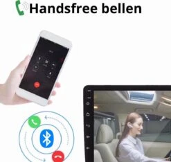 Universele Autoradio Met Bluetooth, USB & Youtube - Navigatie - Handsfree Radio Met Microfoon - Android Met Google Play -10.1inch HD Touchscreen - GRATIS Achteruitrijcamera -Auto-Onderdelen 1200x1135 2